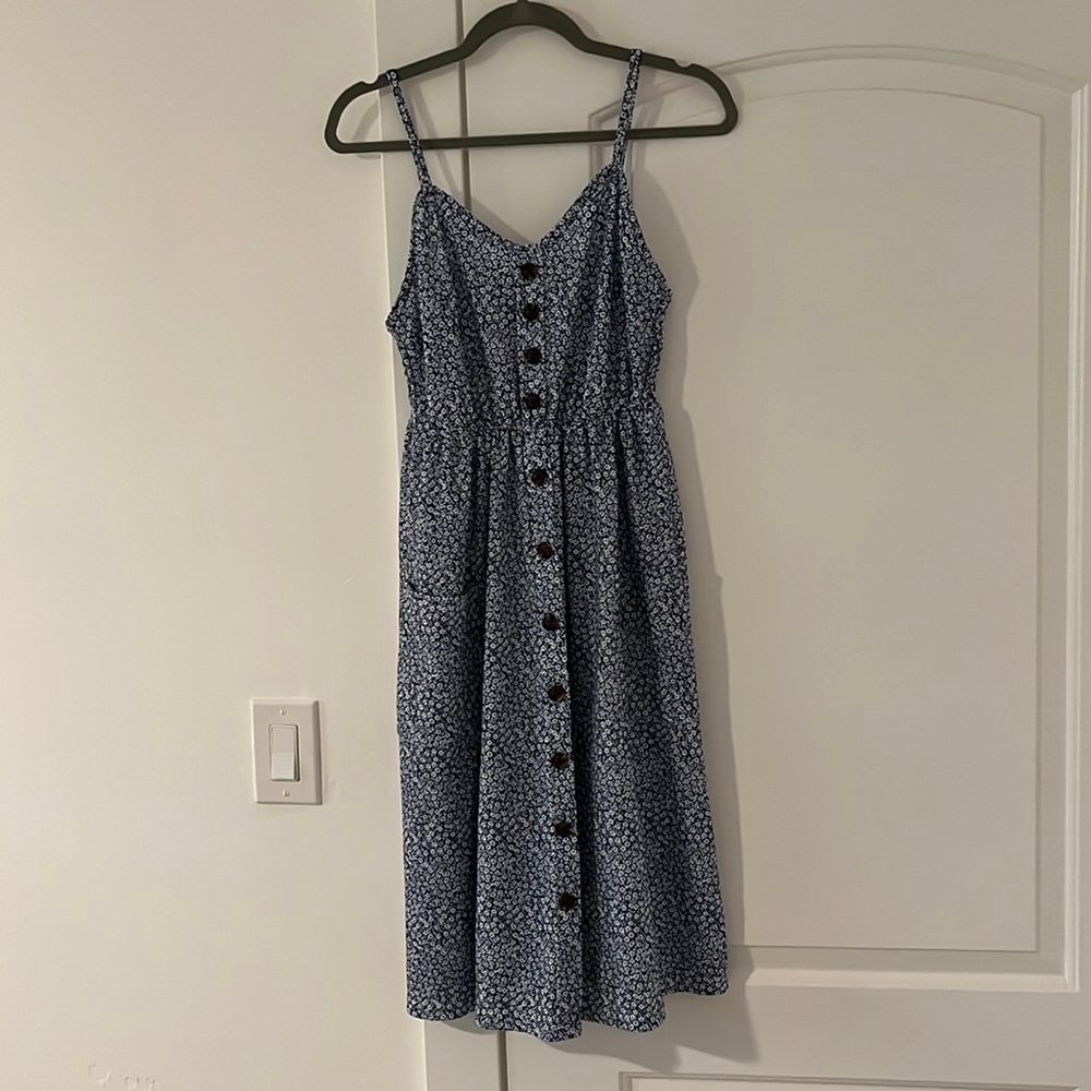 Floral Midi Tank Sundress